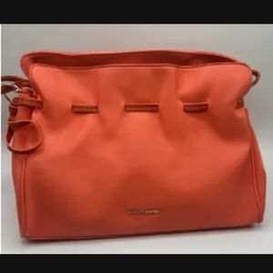 Badgley Mischka Vibrant Orange Shoulder Bag